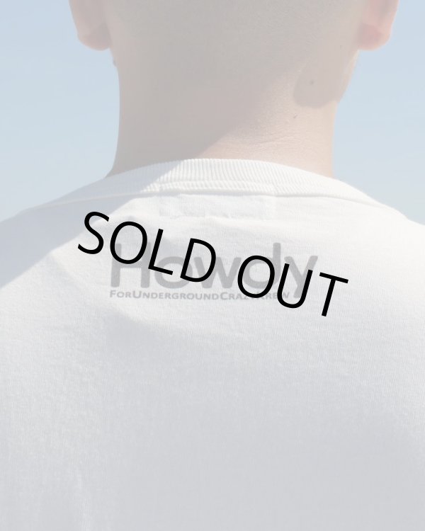 画像6: XLラスト1枚で終了 HOWDY / ILS ベースボールTシャツ ブラックxホワイト (6)