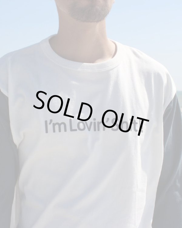 画像3: XLラスト1枚で終了 HOWDY / ILS ベースボールTシャツ ブラックxホワイト (3)