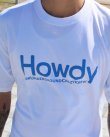 画像4: Lサイズラスト1枚で終了 HOWDY / Logo 2 Tシャツ ホワイト (4)