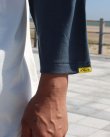 画像4: XLラスト１枚で終了 HOWDY / ILS ベースボールTシャツ ブラックｘホワイト (4)