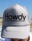 画像2: 売り切り20%OFF ラスト1枚で終了 HOWDY / Logo メッシュキャップ グレー (2)