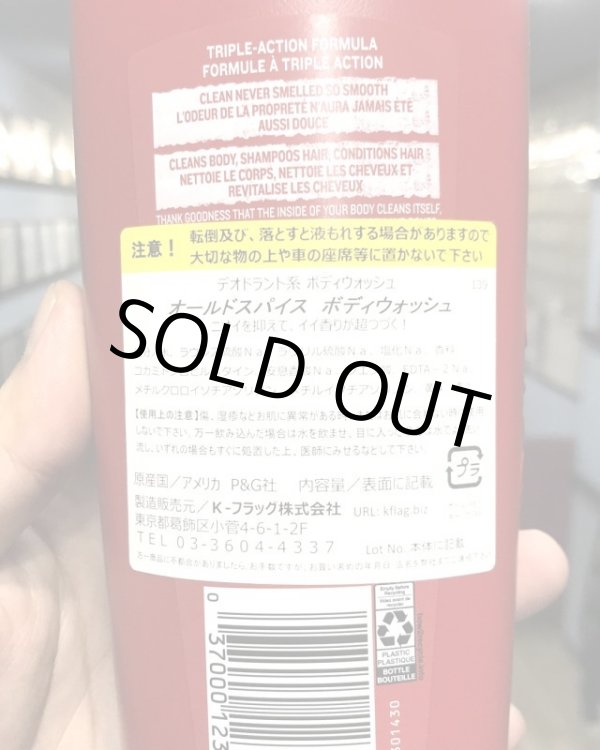 画像5: OLD SPICE / 3IN EN1 ヘアー&ボディーウォッシュ 532ml (5)