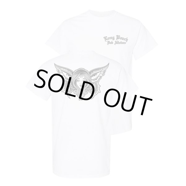 画像9: Lサイズラスト1枚で終了 LONGBEACH DUB ALLSTARS / Butterfly 半袖 Tシャツ WHITE (9)
