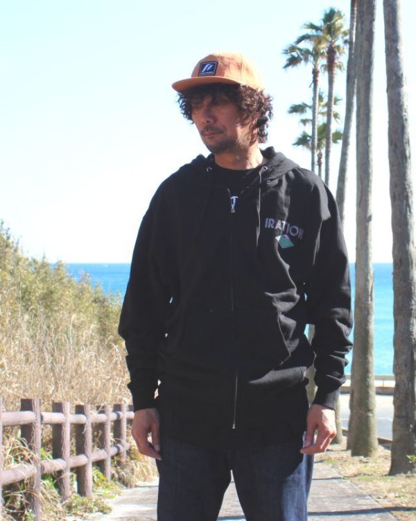 画像6: Lサイズラスト1枚で終了 送料無料 IRATION / Drive In ジップアップフーディー (6)