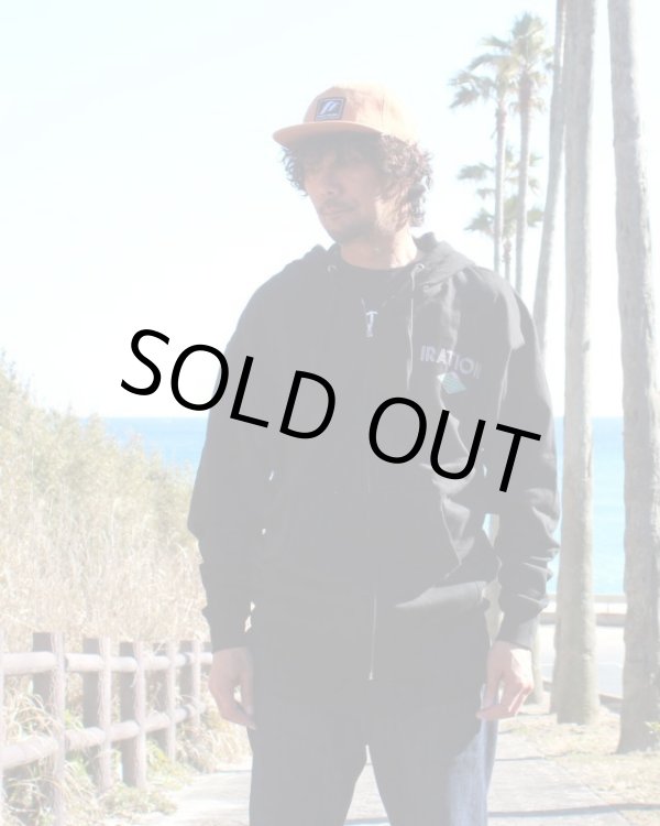 画像6: Lサイズラスト1枚で終了 送料無料 IRATION / Drive In ジップアップフーディー (6)