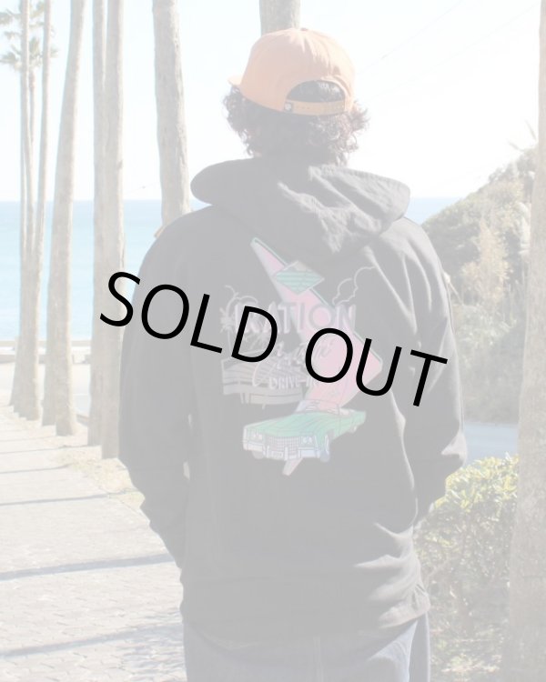 画像1: Lサイズラスト1枚で終了 送料無料 IRATION / Drive In ジップアップフーディー (1)