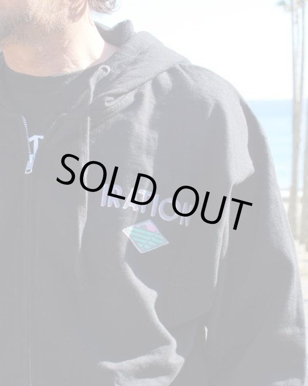 画像9: Lサイズラスト1枚で終了 送料無料 IRATION / Drive In ジップアップフーディー (9)