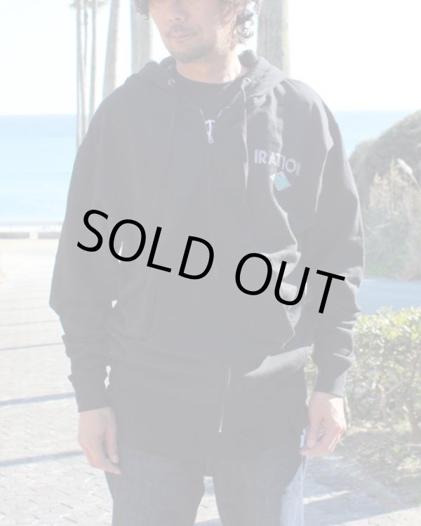 画像7: Lサイズラスト1枚で終了 送料無料 IRATION / Drive In ジップアップフーディー (7)