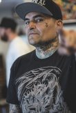画像8: ラスト1枚で終了 Tokarev Clothing Store & Central Tattoo Parlor / BALL&CHAIN別注 スナップバックキャップ NAVY x CHARCOAL (8)