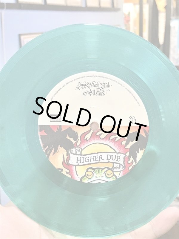 画像3: ラスト1枚で終了 LONG BEACH DUB ALLSTARS / HIGHER DUB - 輸入盤: 7インチ VINYL Color: Green Limited Edition (3)