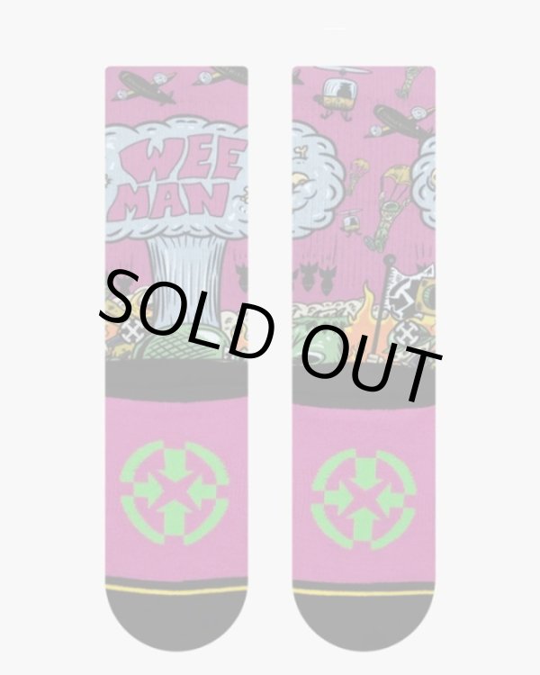 画像5: ラスト1足で終了 MERGE4 SOCKS / WEEMAN - WAR PIGS ソックス (5)