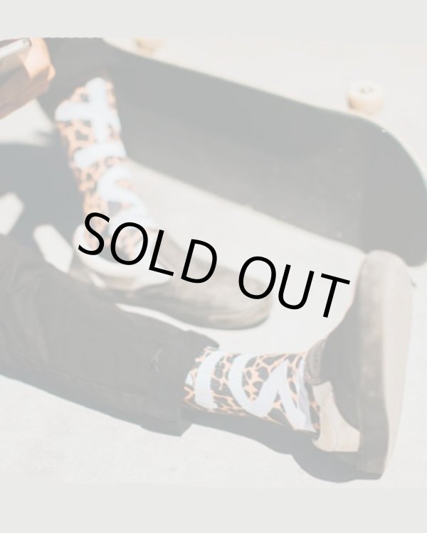 画像3: ラスト1足で終了 MERGE4 SOCKS / TONY ALVA - CHEETAH ソックス (3)