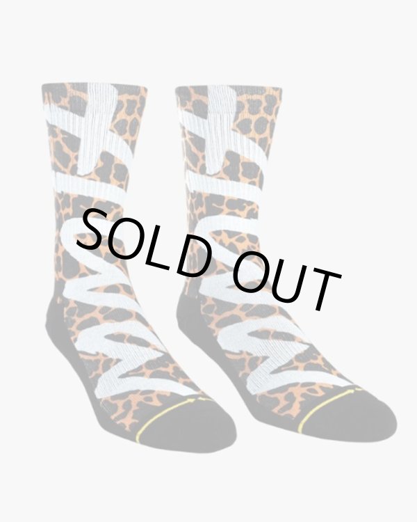 画像4: ラスト1足で終了 MERGE4 SOCKS / TONY ALVA - CHEETAH ソックス (4)