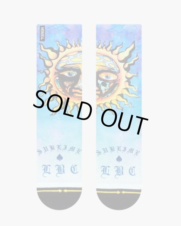 画像9: MERGE4 SOCKS / SUBLIME - SUBLIME SUN BLUE ソックス (9)