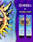 画像3: MERGE4 SOCKS / SUBLIME - SUBLIME SUN BLUE ソックス (3)