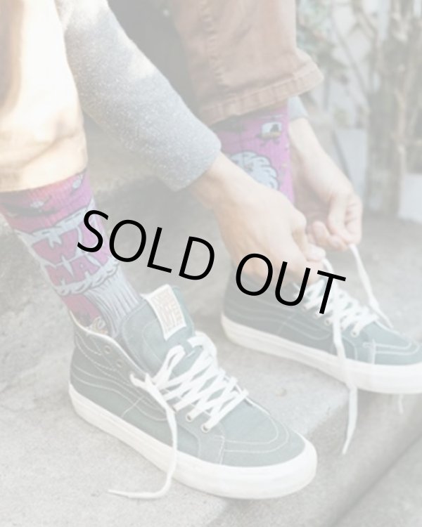 画像2: ラスト1足で終了 MERGE4 SOCKS / WEEMAN - WAR PIGS ソックス (2)