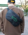 画像3: ラスト1個で終了 FUCKIN' MELLOW CLOTHING x PICTURE MOUSE / ボディーバッグ BLACK x GREEN (3)