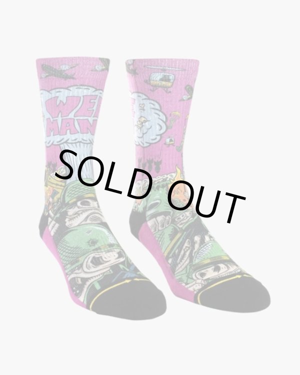 画像4: ラスト1足で終了 MERGE4 SOCKS / WEEMAN - WAR PIGS ソックス (4)