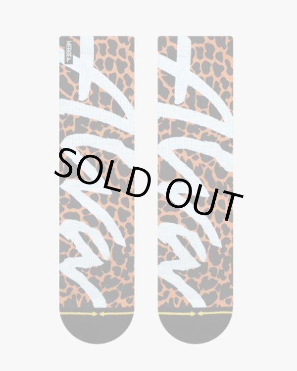 画像5: ラスト1足で終了 MERGE4 SOCKS / TONY ALVA - CHEETAH ソックス (5)