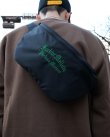 画像4: ラスト1個で終了 FUCKIN' MELLOW CLOTHING x PICTURE MOUSE / ボディーバッグ BLACK x GREEN (4)