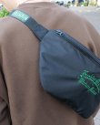 画像5: ラスト1個で終了 FUCKIN' MELLOW CLOTHING x PICTURE MOUSE / ボディーバッグ BLACK x GREEN (5)