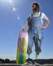 画像1: ラスト1足で終了 MERGE4 SOCKS / TONY ALVA - LOGO ON STRIPE ソックス (1)
