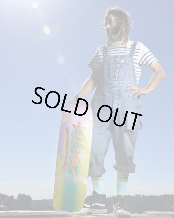 画像1: ラスト1足で終了 MERGE4 SOCKS / TONY ALVA - LOGO ON STRIPE ソックス (1)