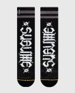 画像4: ラスト1足で終了 MERGE4 SOCKS / SUBLIME - CHAZ TAG BLACK ソックス (4)