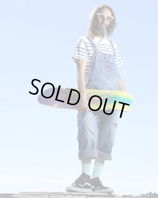 画像2: ラスト1足で終了 MERGE4 SOCKS / TONY ALVA - LOGO ON STRIPE ソックス (2)