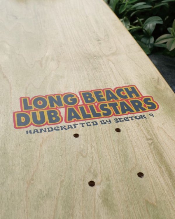 画像15: 1枚限定 鬼レア 国宝クラス 当時物 新品 未使用 LONG BEACH DUB ALLSTARS / 1999リリース Right Back 促販用 スケートボードデッキ ウッドイエロー (15)