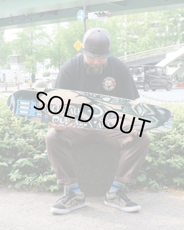 画像3: 1枚限定 鬼レア 国宝クラス 当時物 新品 未使用 LONG BEACH DUB ALLSTARS / 1999リリース Right Back 促販用 スケートボードデッキ ウッドイエロー (3)