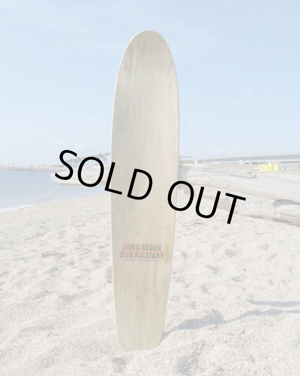 画像2: 1枚限定 鬼レア 国宝クラス 当時物 新品 未使用 LONG BEACH DUB ALLSTARS / 1999リリース Right Back 促販用 スケートボードデッキ ウッドイエロー (2)