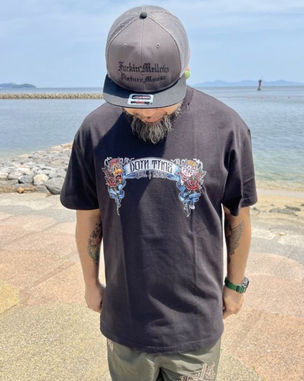 画像4: "OPIE ORTIZ x BALL&CHAIN" / Doin Time コラボTシャツ ブラック (4)