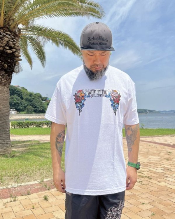 画像5: "OPIE ORTIZ x BALL&CHAIN" / Doin Time コラボTシャツ ホワイト (5)