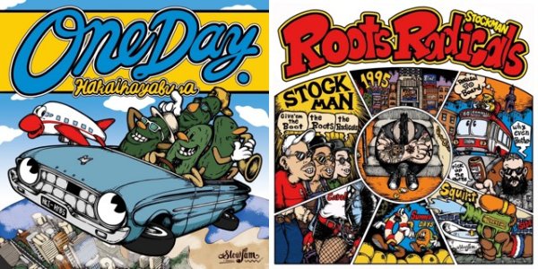 画像2: 5枚限定入荷 STOCKMAN x HAKAIHAYABUSA Split 7インチ 限定300枚 ダウンロードコード付き (2)