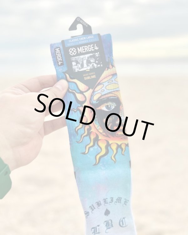 画像5: MERGE4 SOCKS / SUBLIME - SUBLIME SUN BLUE ソックス (5)