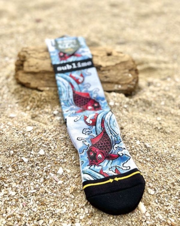 画像9: MERGE4 SOCKS / SUBLIME - BAD FISH ソックス (9)