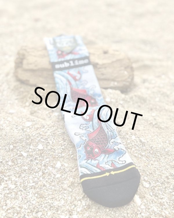 画像9: MERGE4 SOCKS / SUBLIME - BAD FISH ソックス (9)