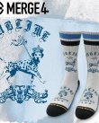 画像5: ラスト1足で終了 MERGE4 SOCKS / SUBLIME - LOU DOG ソックス (5)