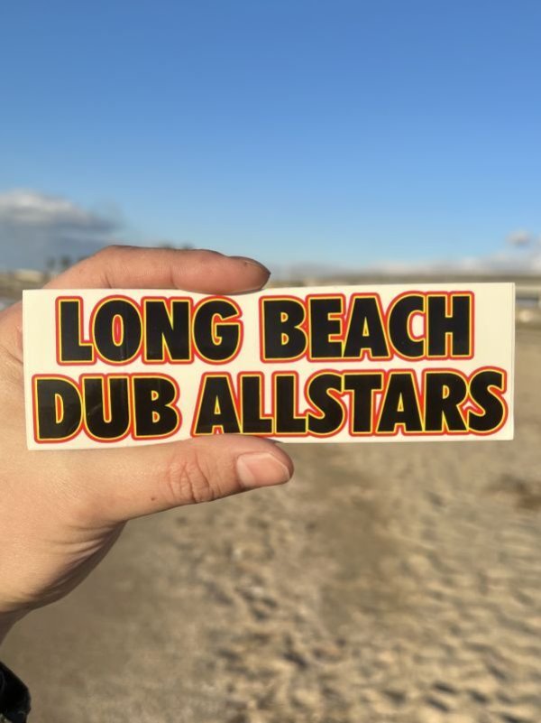 画像2: LONGBEACH DUB ALLSTARS / Right Back Logo ステッカー  (2)