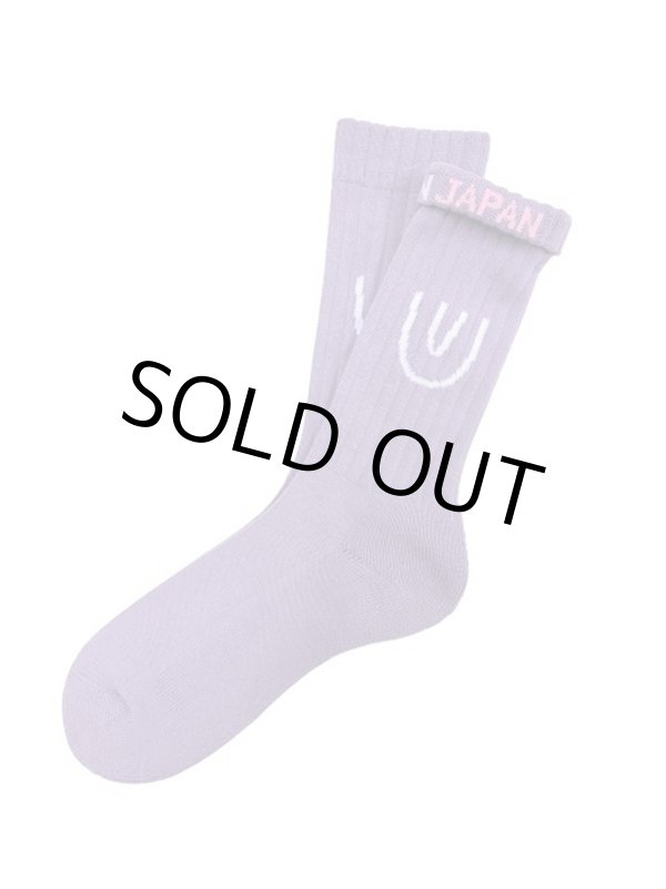 画像1: ching&co. / Symbol スケーターソックス ラベンダー (1)