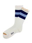 画像1: RADIO EVA × ching&co. / レイ NEW SKATER SOCKS WHITE (1)