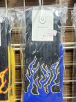 画像2: ching&co. / Fire Burning blue スケーターソックス  (2)