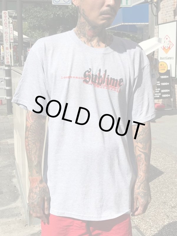画像1: Lラスト1枚で終了 SUBLIME / Shadow Logo Tシャツ (1)