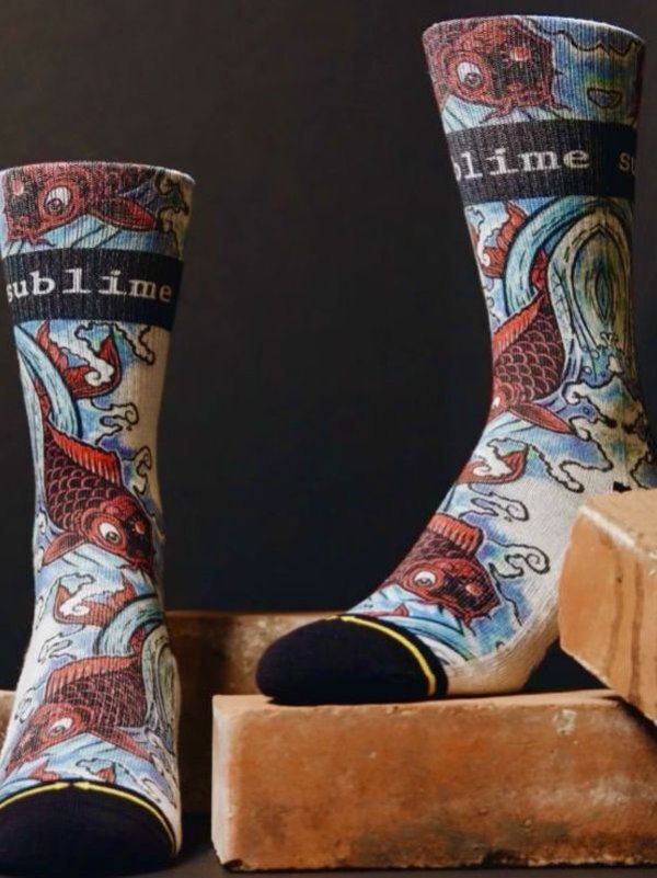 画像8: MERGE4 SOCKS / SUBLIME - BAD FISH ソックス (8)