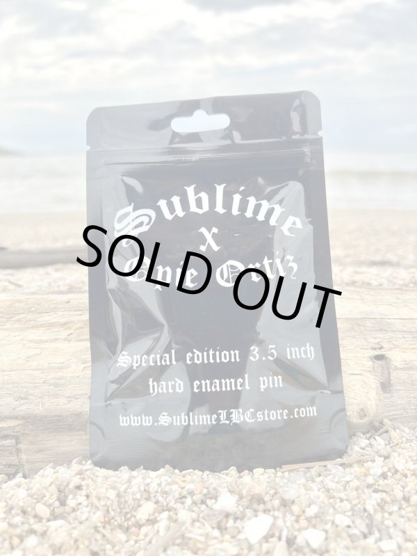 画像5: ラスト1個でSOLDOUT オーピーさん直買付アイテム 送料無料 ナンバリング入り 25個限定生産アイテム スーパーレア SUBLIME x OPIE ORTIZ LIMITED EDITION GOLD ENAMEL PIN (5)