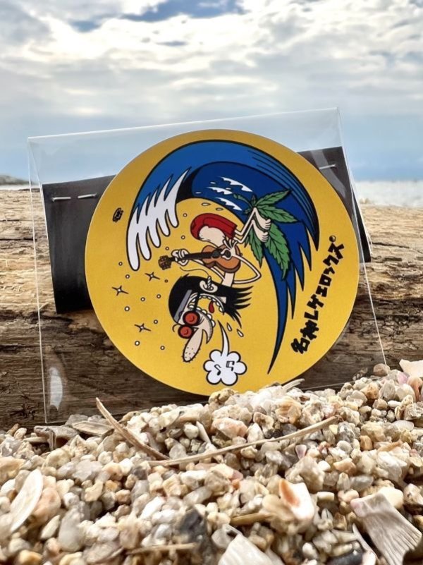 画像2: 通常販売 在庫あり ”名神レゲエロックス” HAPPIE STICKER (2)