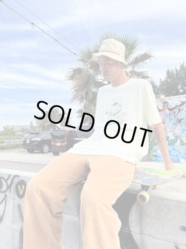 画像2: Lサイズラスト1枚で終了 DGWD / GREEN CITRUS FROG 半袖Tシャツ artwork by HORIMATSU (2)