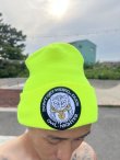 画像1: DGWD / OWL NIGHTER ニットキャップ YELLOW NEON (1)