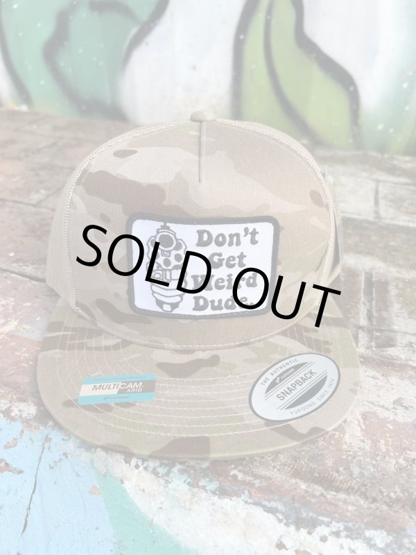 画像4: ラスト2枚で終了 DGWD / GUN TALK スナップバックメッシュキャップ DESERT CAMO (4)